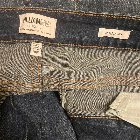 William Rast jeans with ruffle - Picture 4 of 9